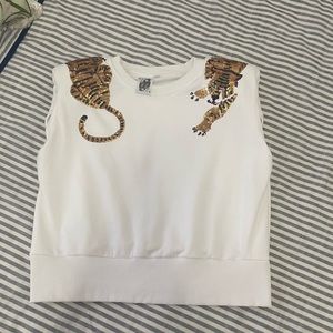 Queen of Sparkles Over the Shoulder Tiger sz M